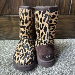 UGG Leopard Print Boots